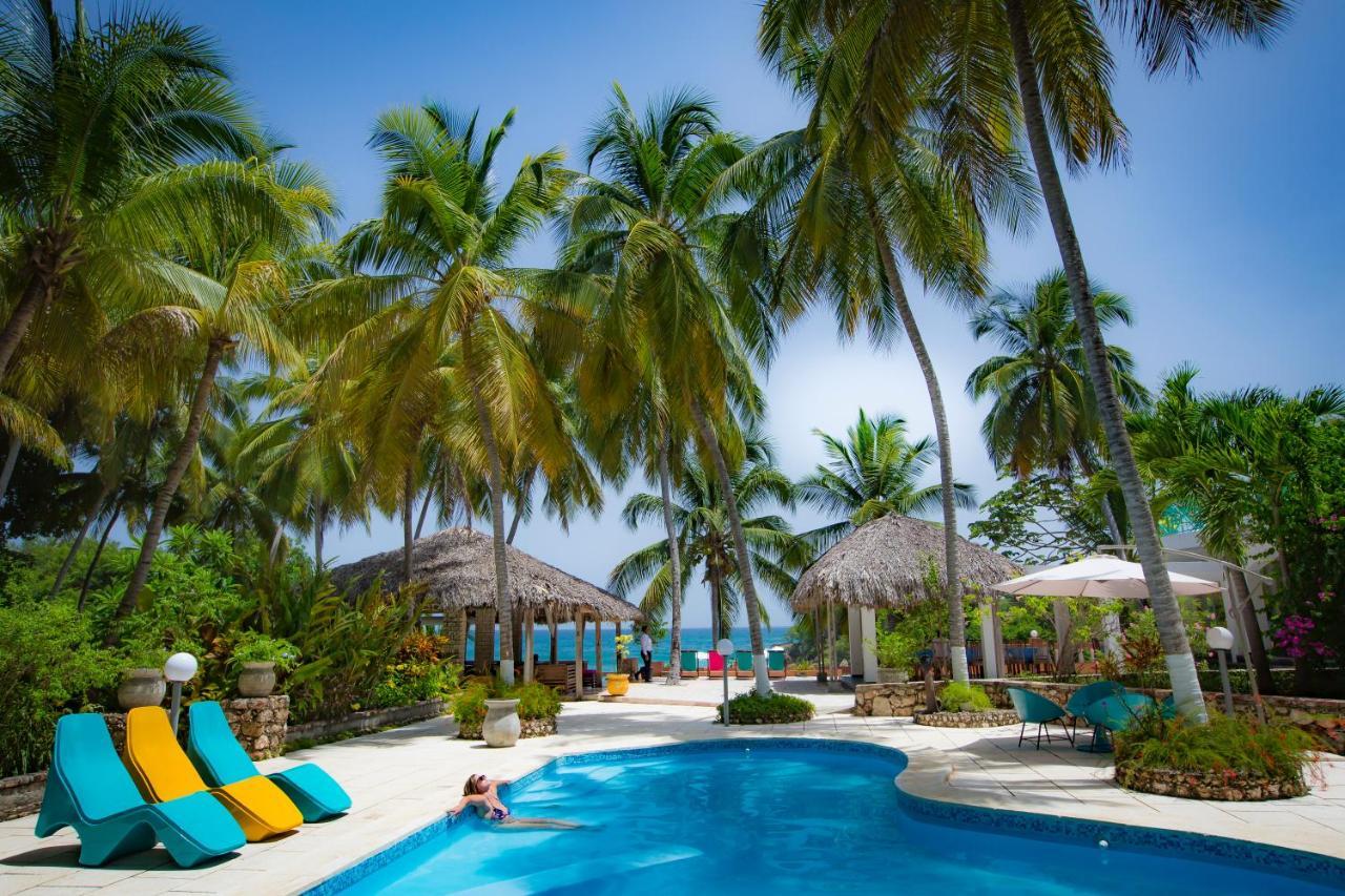 Hotel Restaurant Cyvadier Plage Jacmel Eksteriør billede