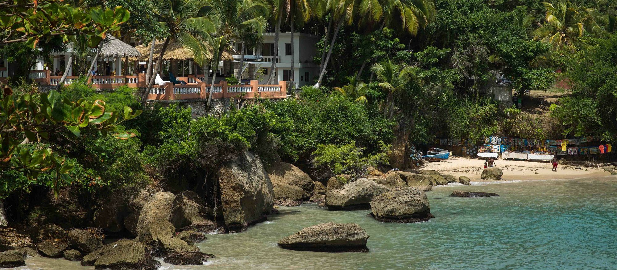 Hotel Restaurant Cyvadier Plage Jacmel Eksteriør billede