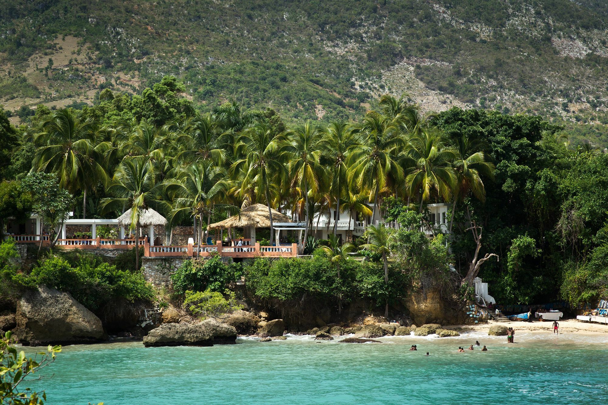Hotel Restaurant Cyvadier Plage Jacmel Eksteriør billede